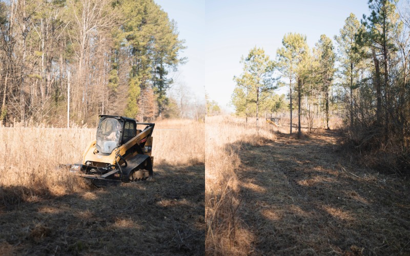 Land grading and grubbing site preparation in Chattanooga TN